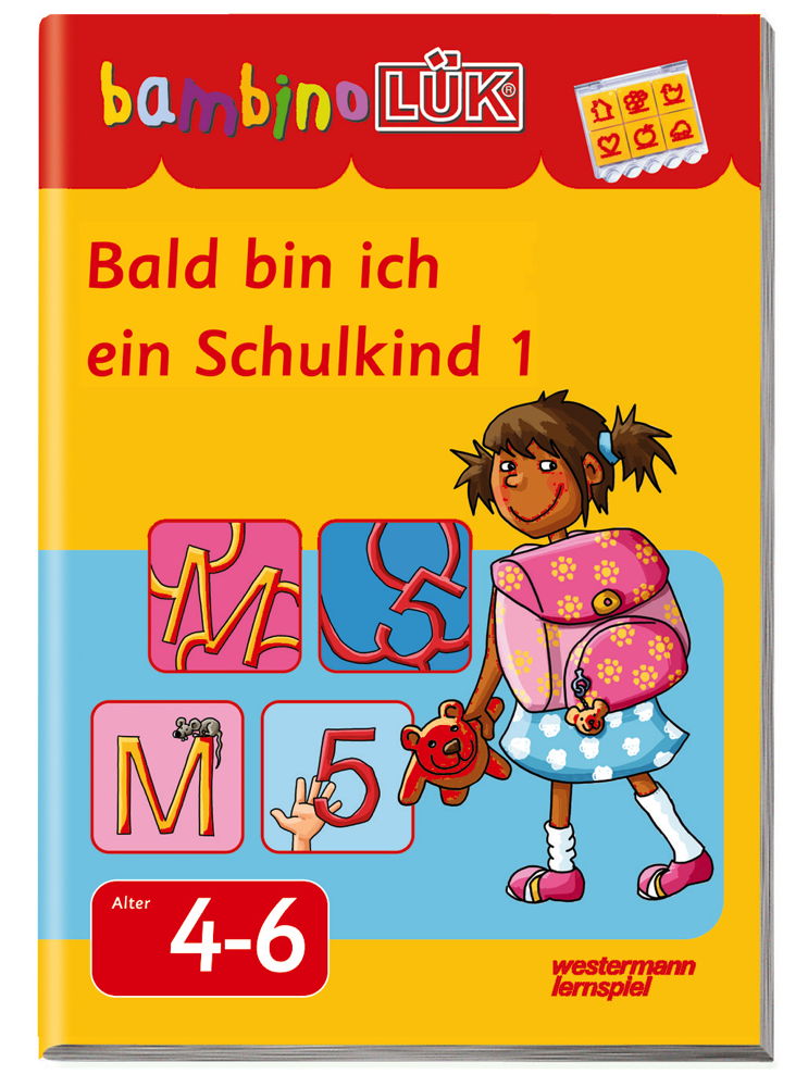 LÜK bambinoLÜK Buch Bald bin ich ein Schulkind 1 ab 4