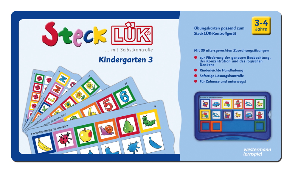 LÜK SteckLÜK Kindergarten 3 ab 3 Jahren 8203