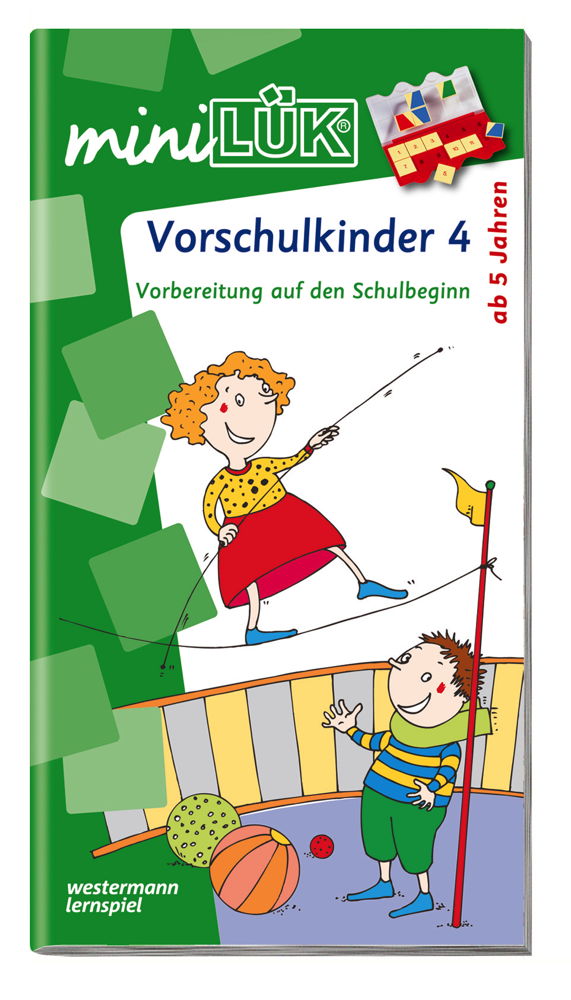 LÜK miniLÜK Buch Vorschulkinder 4 ab 5 Jahren 104