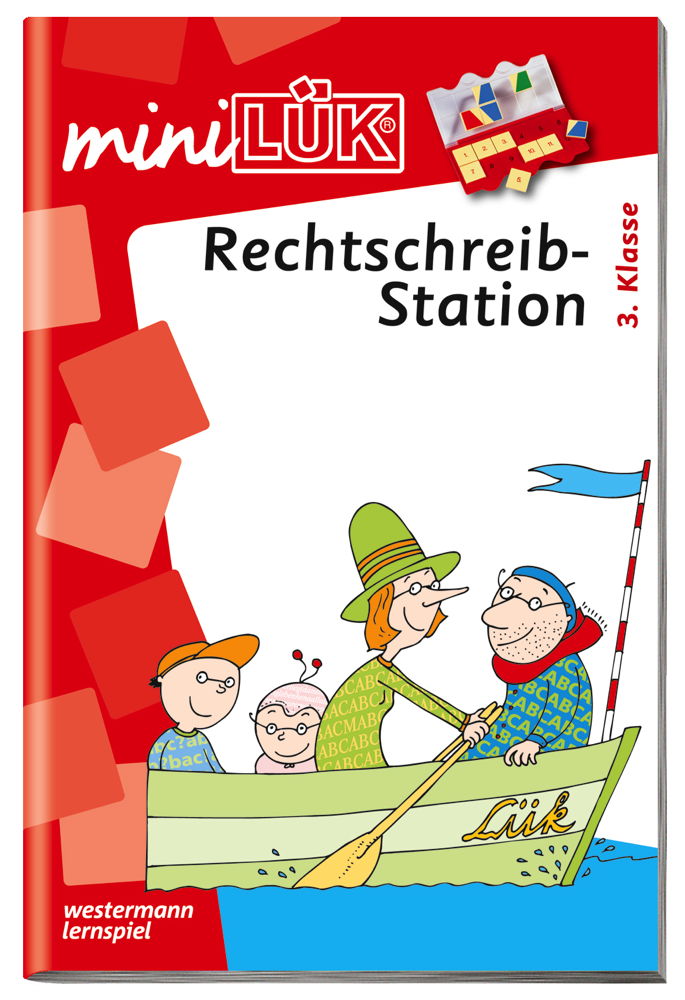 LÜK miniLÜK Buch Rechtschreibstation 3. Klasse ab 8 Jahren 186