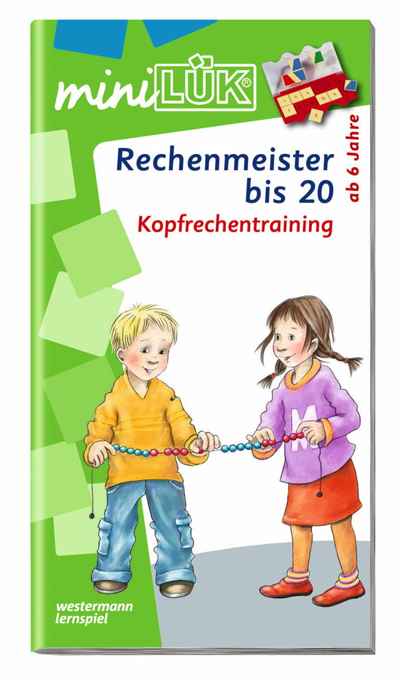 LÜK miniLÜK Buch Rechenmeister bis 20 ab 6 Jahren 237