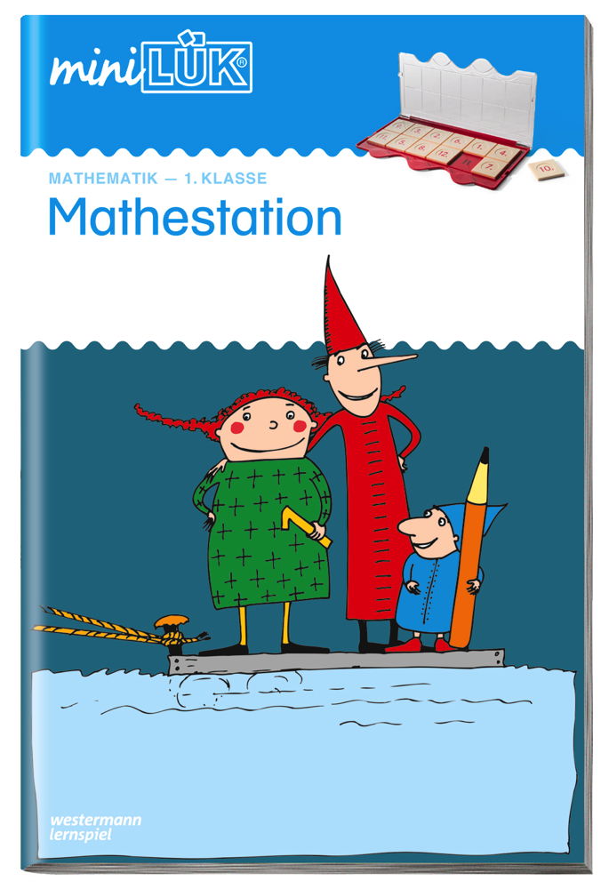 LÜK miniLÜK Buch Mathe-Station 1. Klasse ab 6 Jahren 245