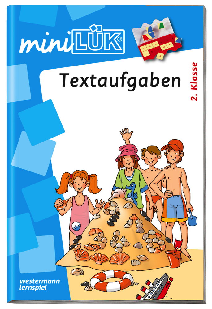 LÜK miniLÜK Buch Textaufgaben ab 2. Klasse ab 7 Jahren 262