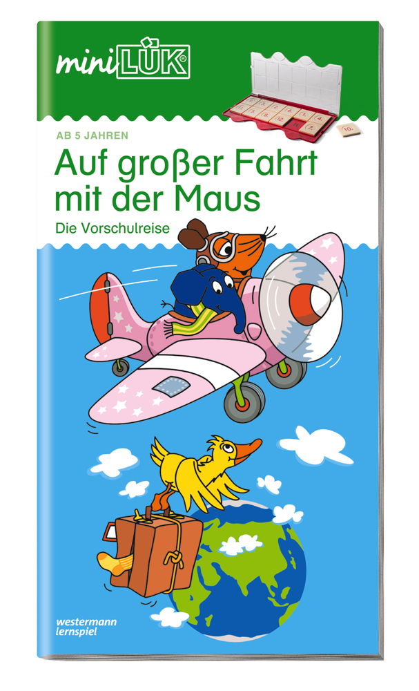 LÜK miniLÜK Buch Auf großer Fahrt mit der Maus ab 5 Jahren 357
