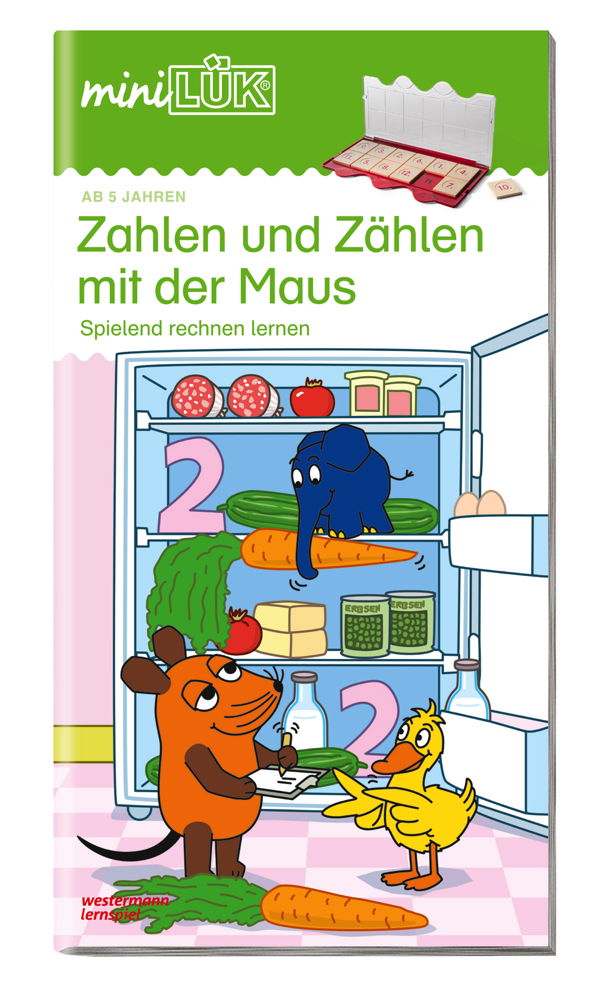 L�K miniL�K Buch Zahlen und Z�hlen mit der Maus ab 5 Jahren 358