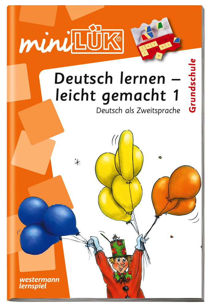 LÜK miniLÜK Buch Deutsch lernen - leicht gemacht 1 ab 6 Jahren 493