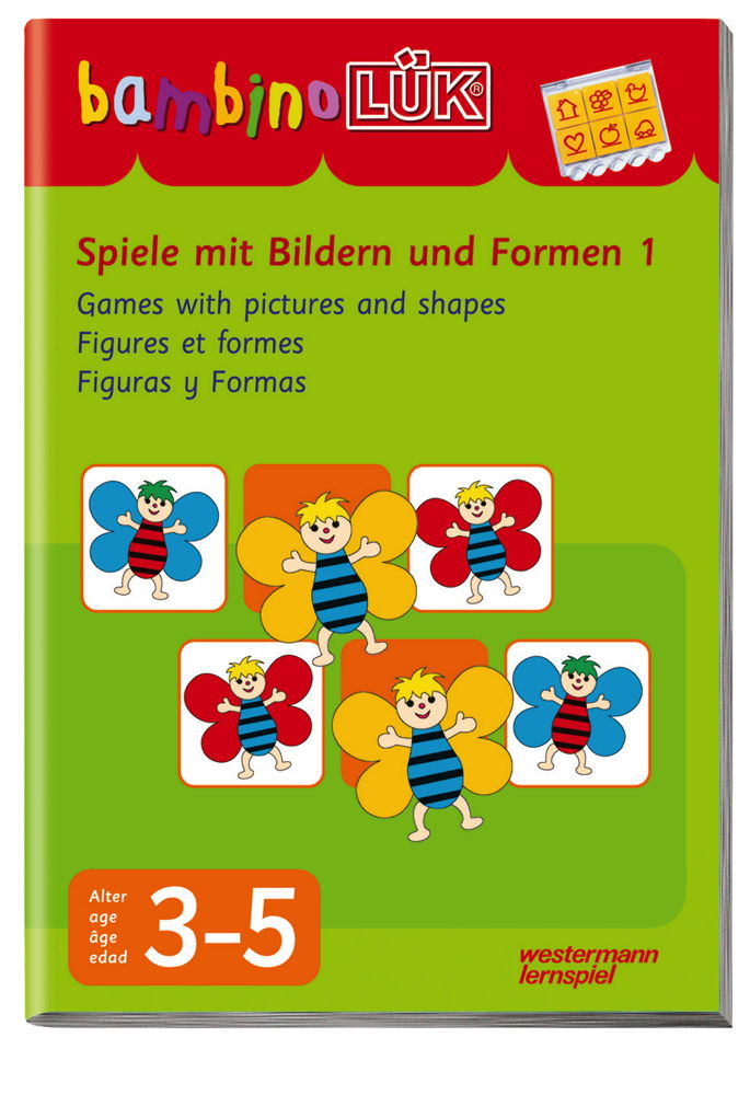 L�K bambinoL�K Buch Spiele mit Bildern und Formen 1 ab 3 Jahren 607
