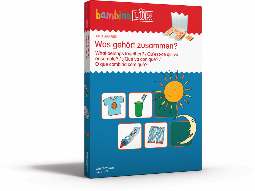 L�K bambinoL�K Set Buch und Kontrollger�t Was geh�rt zusammen? ab 3 Jahren 612