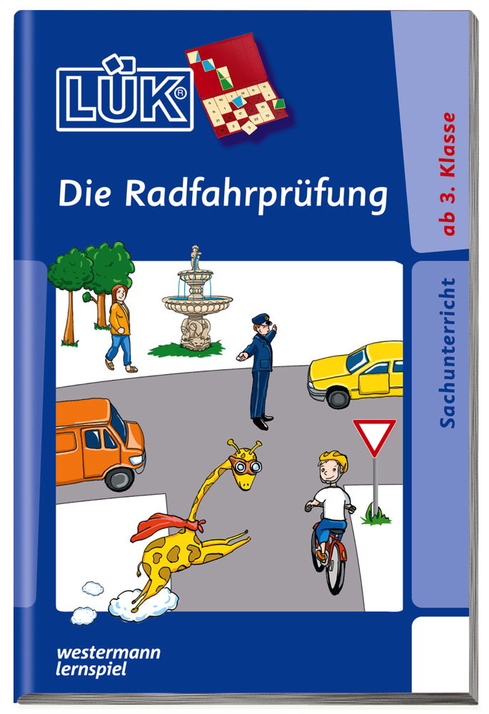 LÜK Buch Die Radfahrprüfung ab 8 Jahren 707