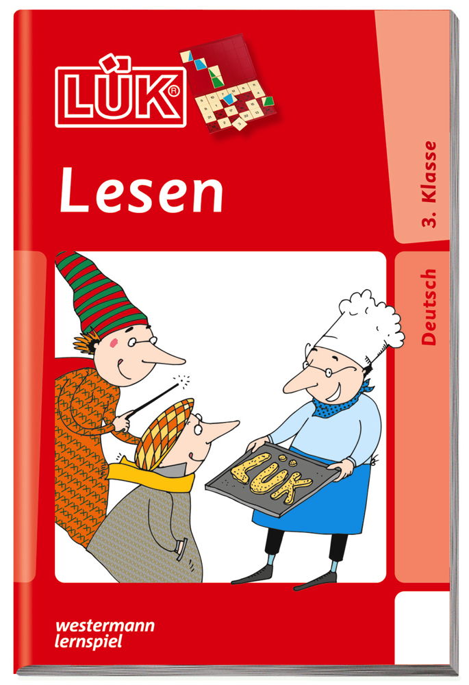 LÜK Buch Lesen 3. Klasse Motivierende Leseaufgaben ab 8 Jahren 857