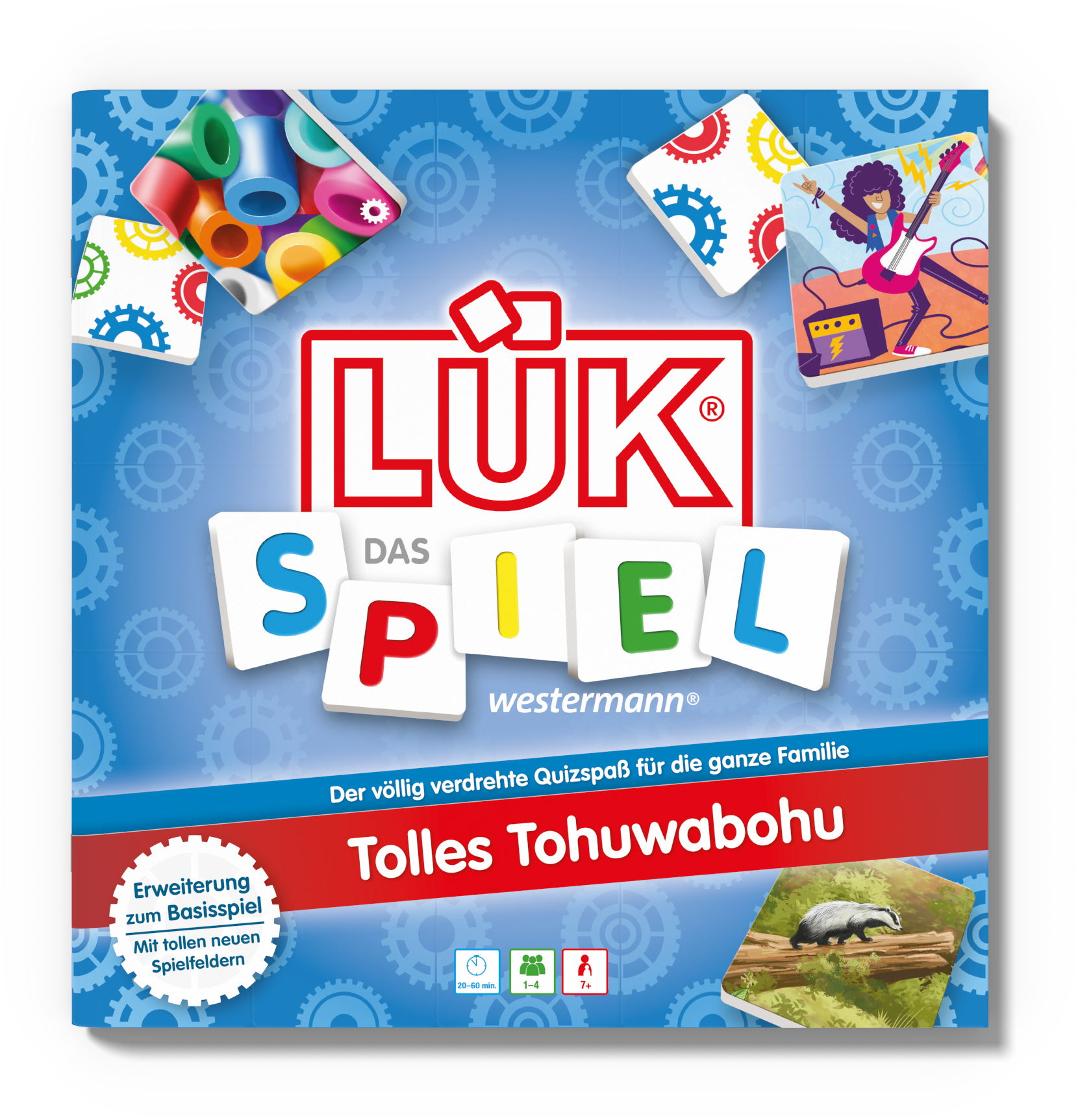 LÜK Familienspiel Quizspiel Das Spiel Erweiterung Spielplan Tolles Tohuwabohu 246010