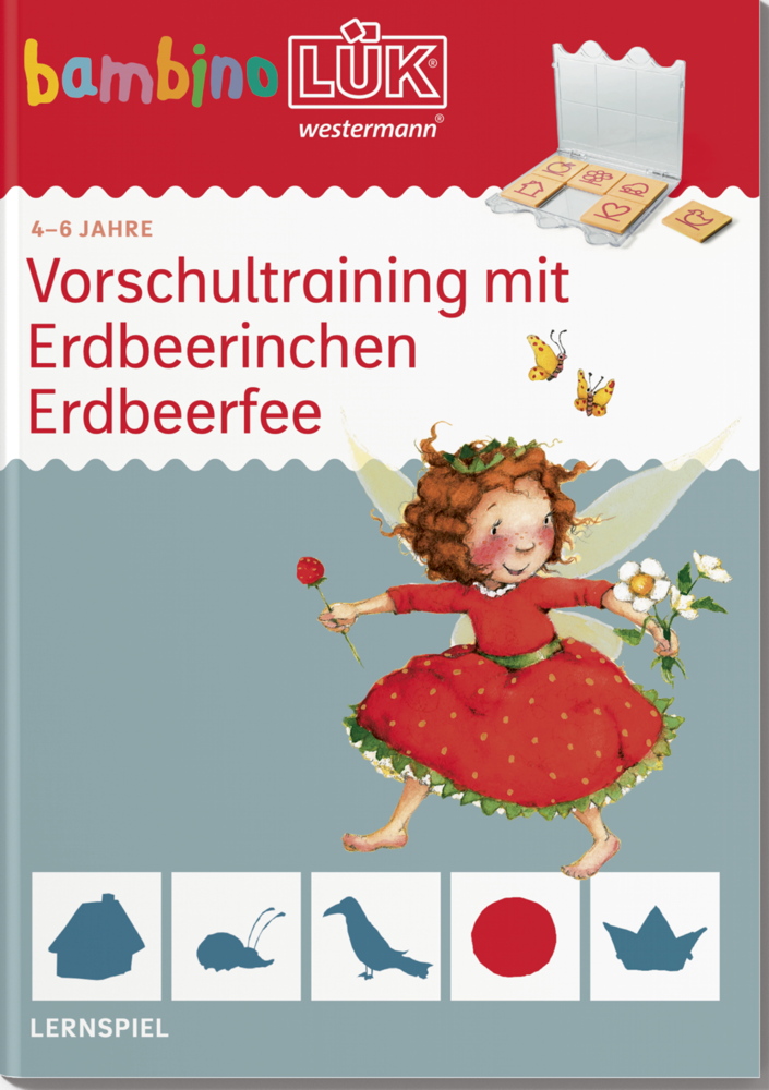 L�K bambinoL�K Buch Vorschultraining mit Erdbeerinchen ab 4 Jahren 247899