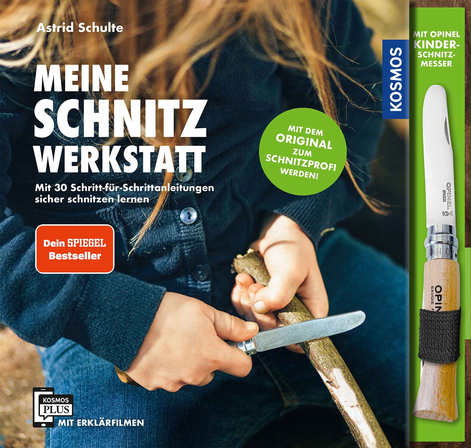 Kosmos Buch Kindersachbuch Meine Schnitzwerkstatt (inKlasse Messer) 17714