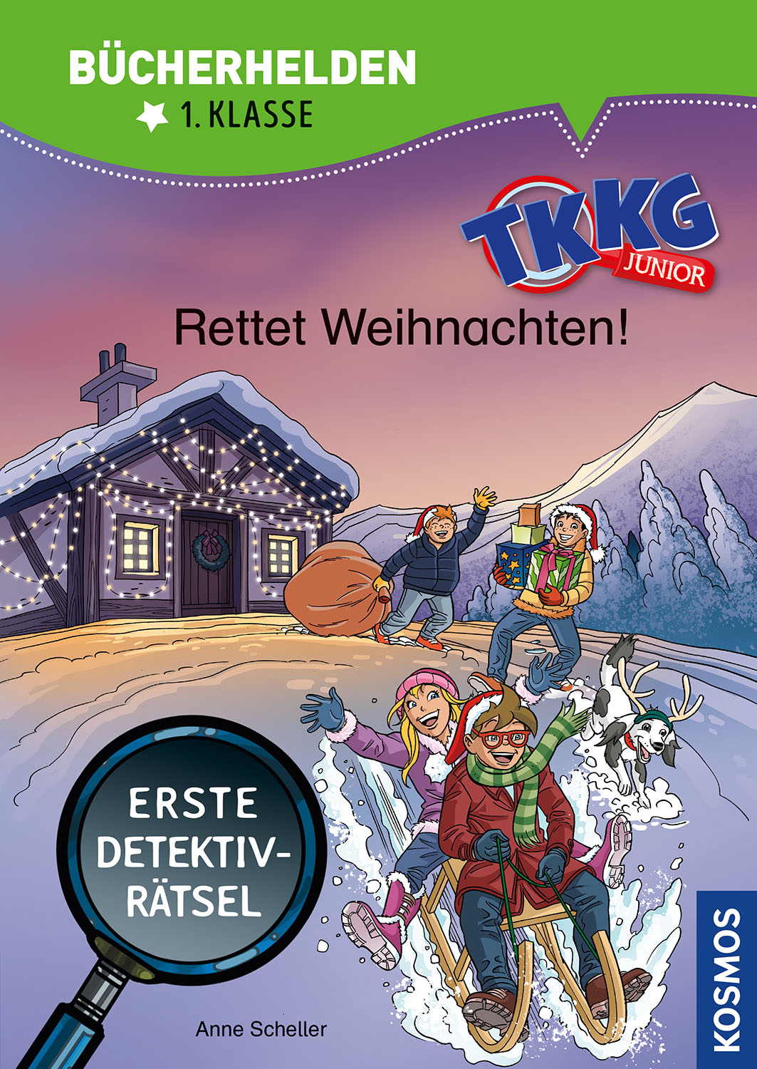 Kosmos Buch TKKG Junior Bücherhelden 1. Klasse Weihnachten 17725