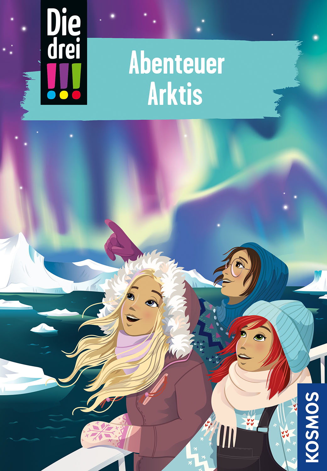 Kosmos Buch Die drei !!! Band 121 Abenteuer Arktis 18138