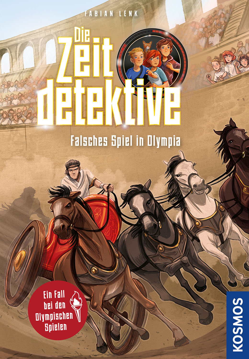 Kosmos Buch Die Zeitdetektive Band 9 Falsches Spiel in Olympia 18280