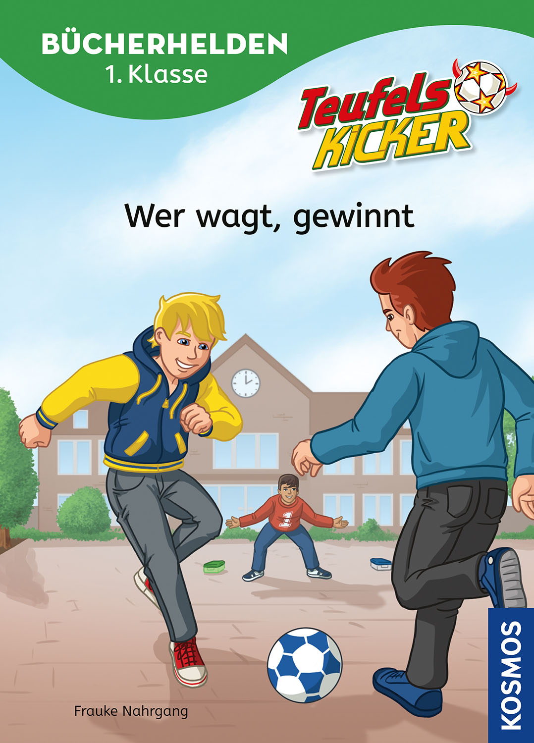 Kosmos Buch Bücherhelden 1. Klasse Teufelskicker Wer wagt gewinnt 18408