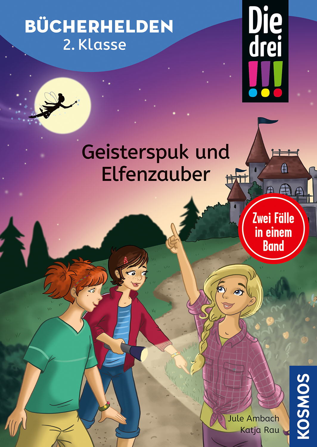 Kosmos Buch Die drei !!! Bücherhelden 2. Klasse Geisterspuk und Elfenzauber 18515