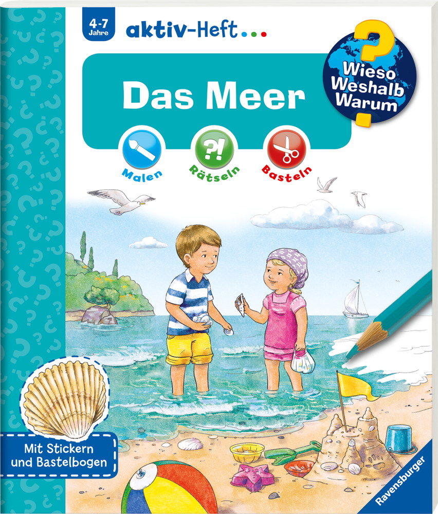 Ravensburger Buch Wieso? Weshalb? Warum? aktiv-Heft Das Meer 32687