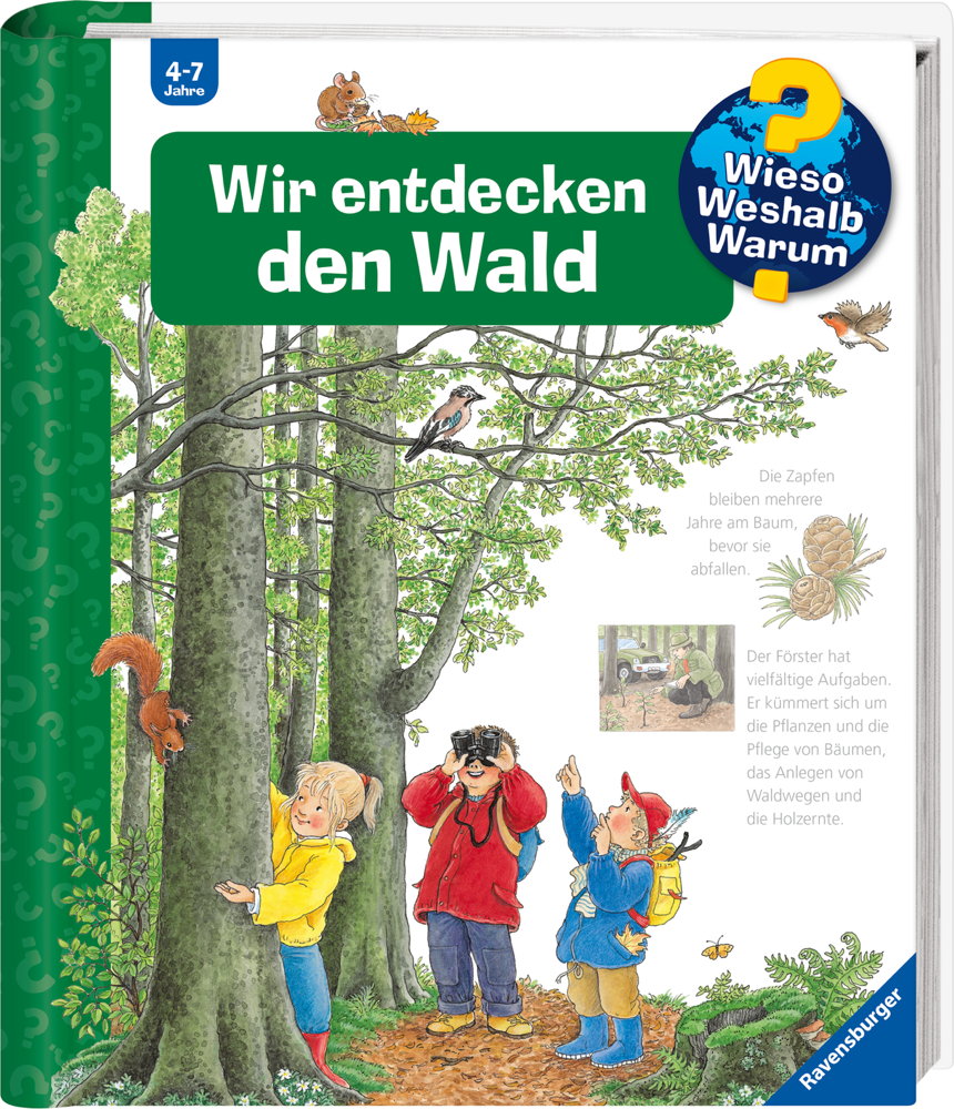 Ravensburger Buch Wieso? Weshalb? Warum? Wir entdecken den Wald Band 46 32799