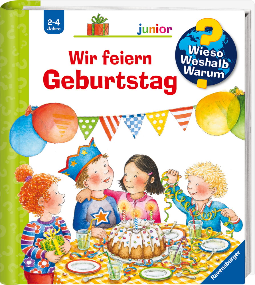 Ravensburger Buch Wieso? Weshalb? Warum? Junior Wir feiern Geburtstag Band 27 32934