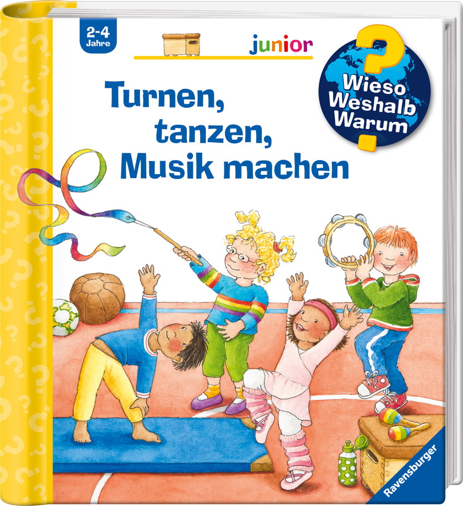 Ravensburger Buch Wieso? Weshalb? Warum? Junior Turnen, tanzen, Musik machen Band 71 32988