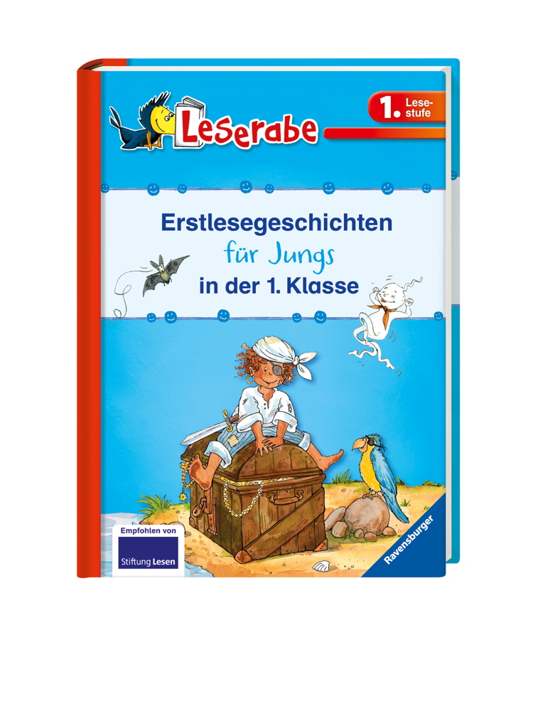 Ravensburger Buch Erstlesetitel Leserabe Erstlesegeschichten für Jungs in der 1 Klasse 36431