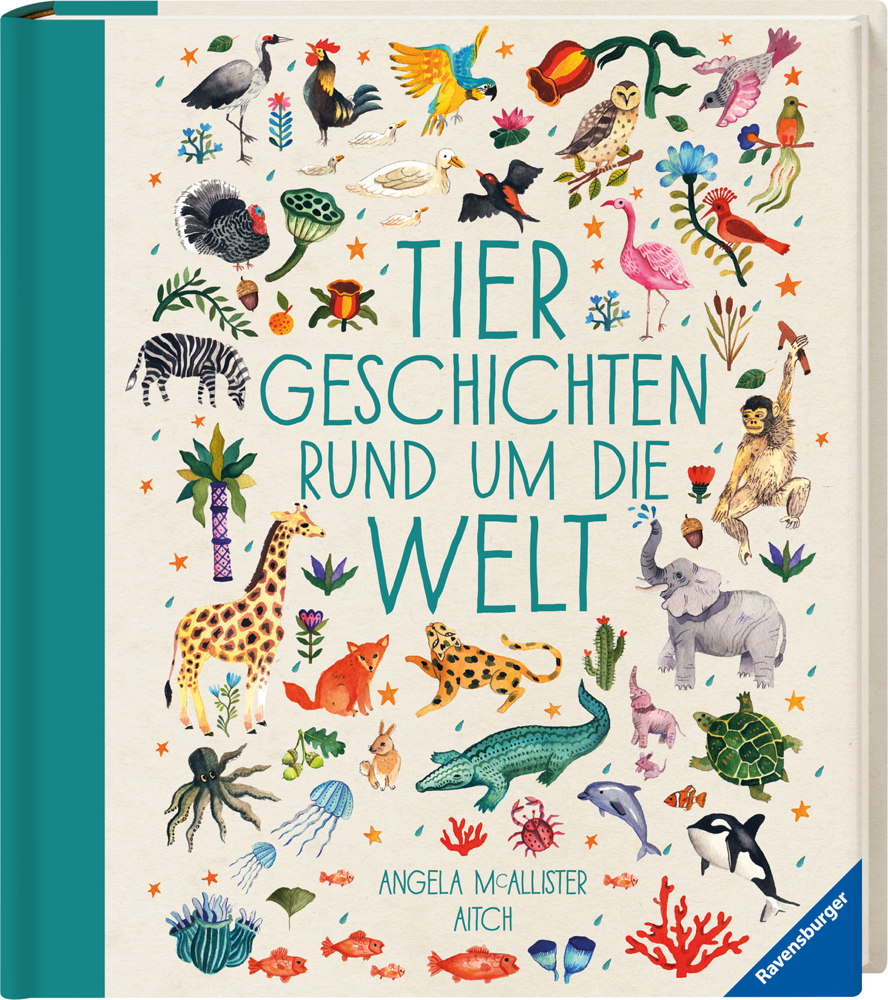 Ravensburger Buch Vorlesen Tiergeschichten rund um die Welt 36589