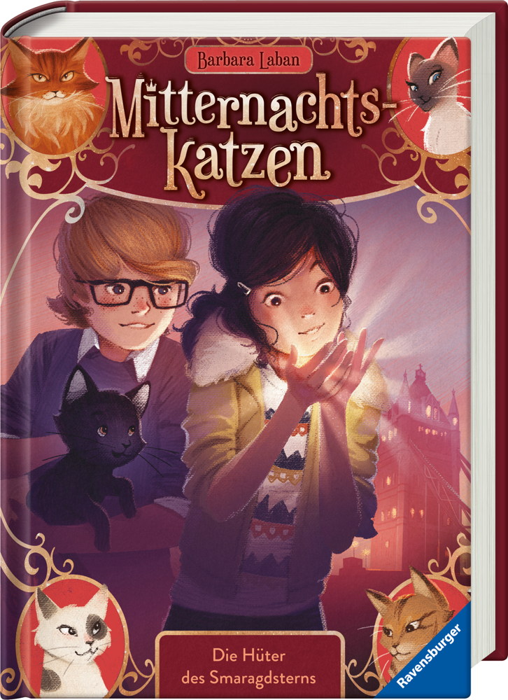 Ravensburger Buch erzählendes Kinderbuch Mitternachtskatzen Band 2 Die Hüter des Smaragdsterns 40864
