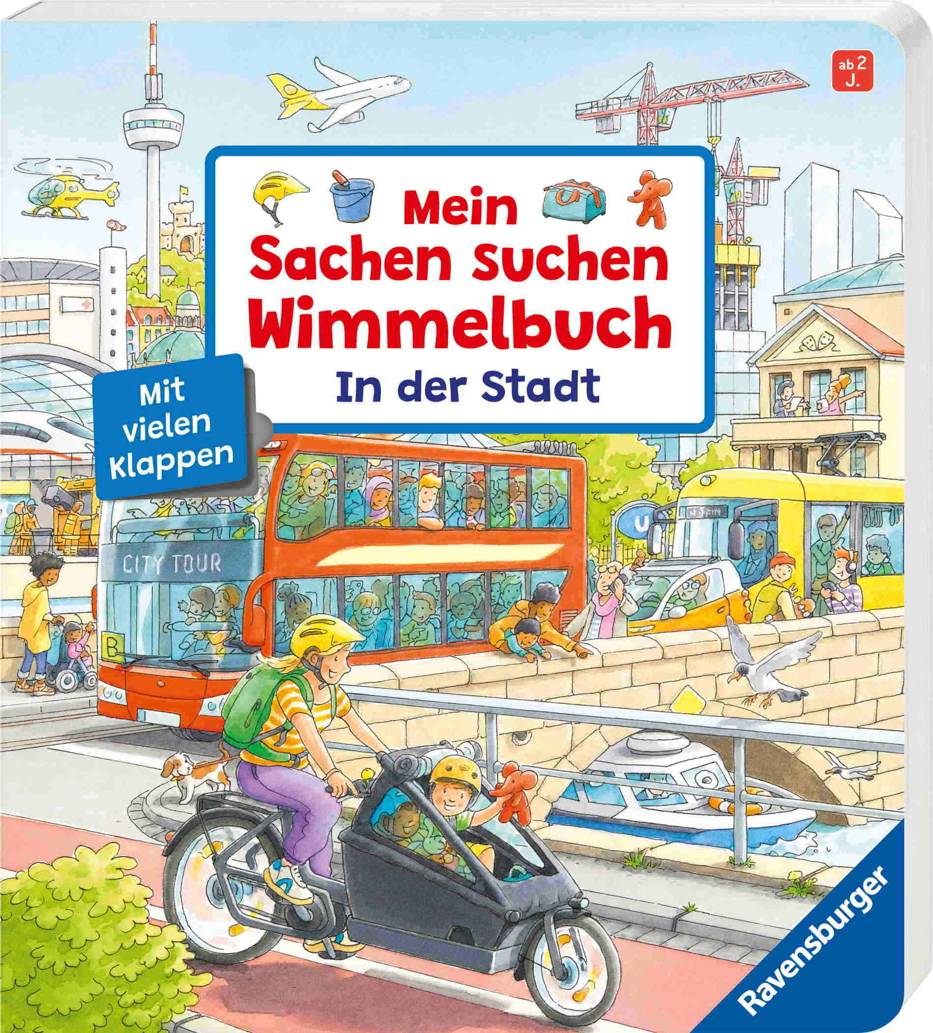 Ravensburger Buch Pappbilderbuch Mein Sachen suchen Wimmelbuch In der Stadt 41882