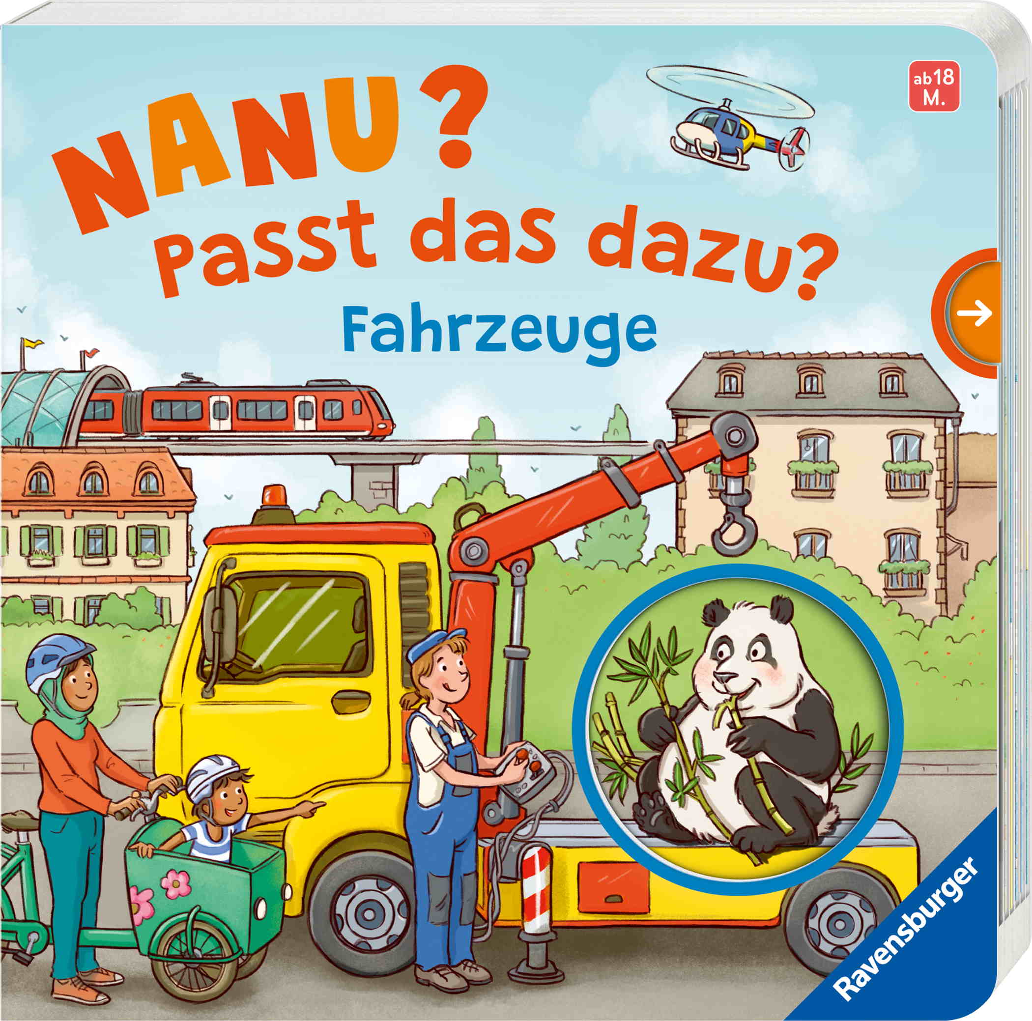 Ravensburger Buch Pappbilderbuch Mitmachen Nanu? Passt das dazu? Fahrzeuge 42076