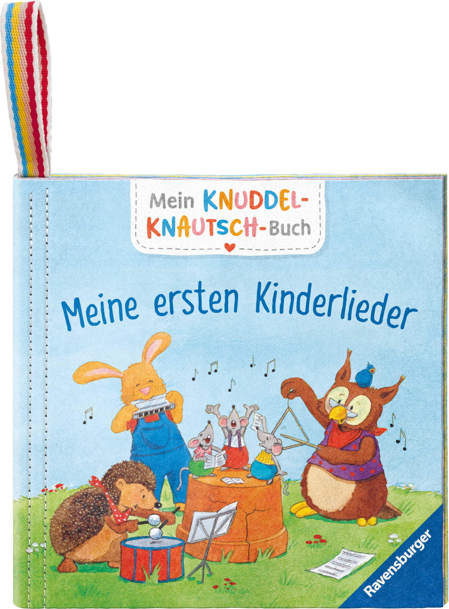 Ravensburger Buch Pappbilderbuch Mein Knuddel-Knautsch-Buch Meine ersten Kinderlieder 42086