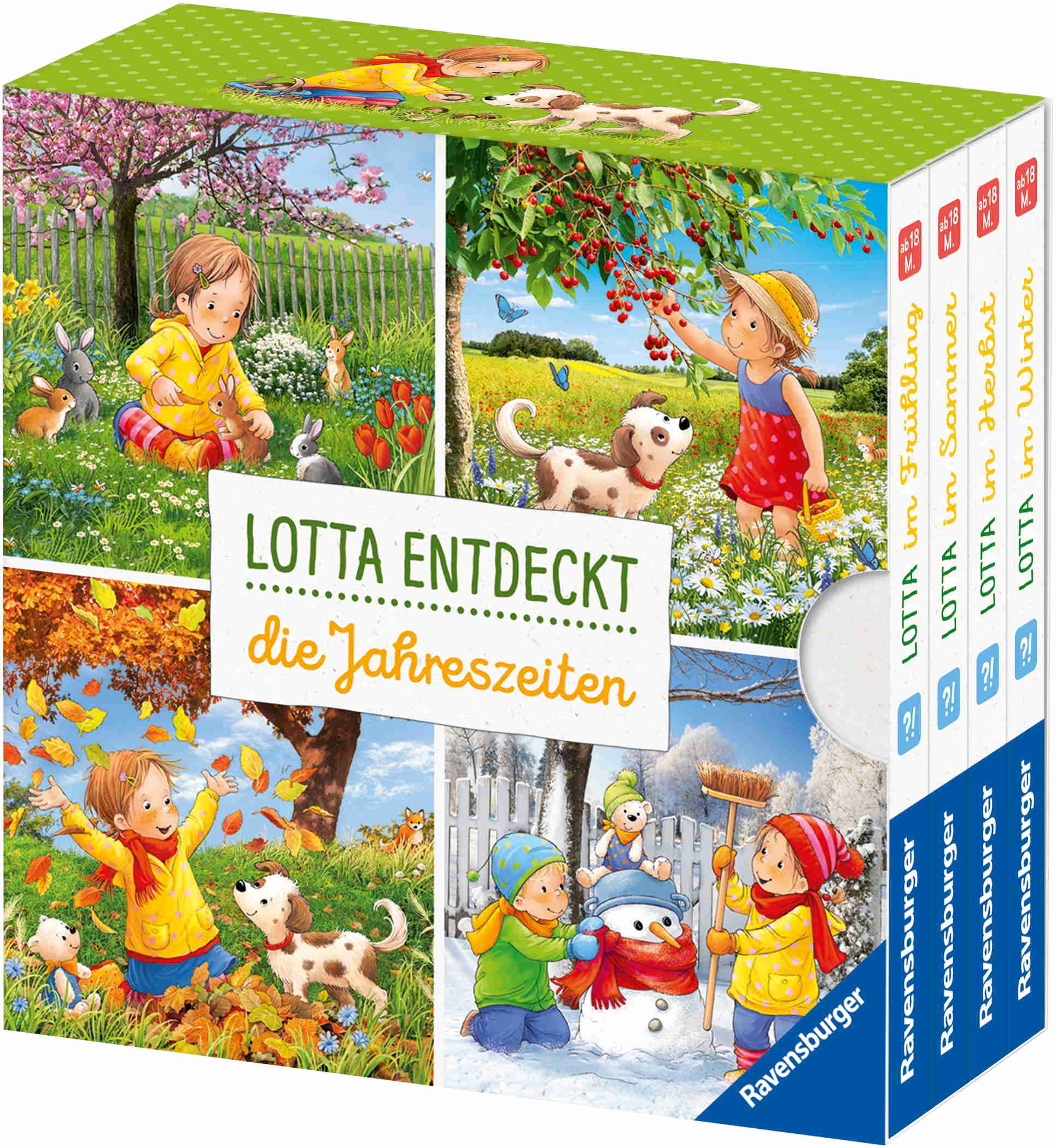 Ravensburger Buch Pappbilderbuch Wissen und Lernen Lotta entdeckt die Jahreszeiten 42110