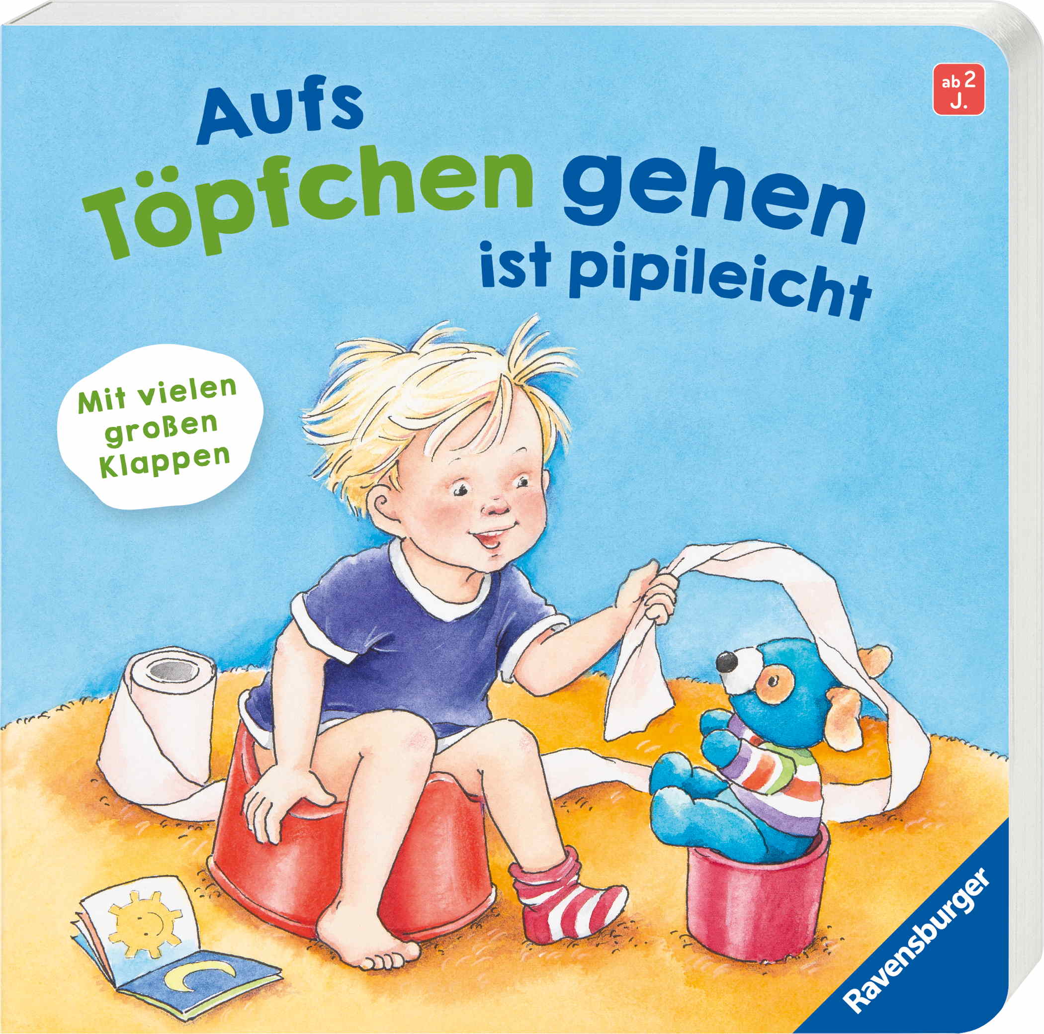 Ravensburger Buch Pappbilderbuch Aufs Töpfchen gehen ist pipileicht 42164