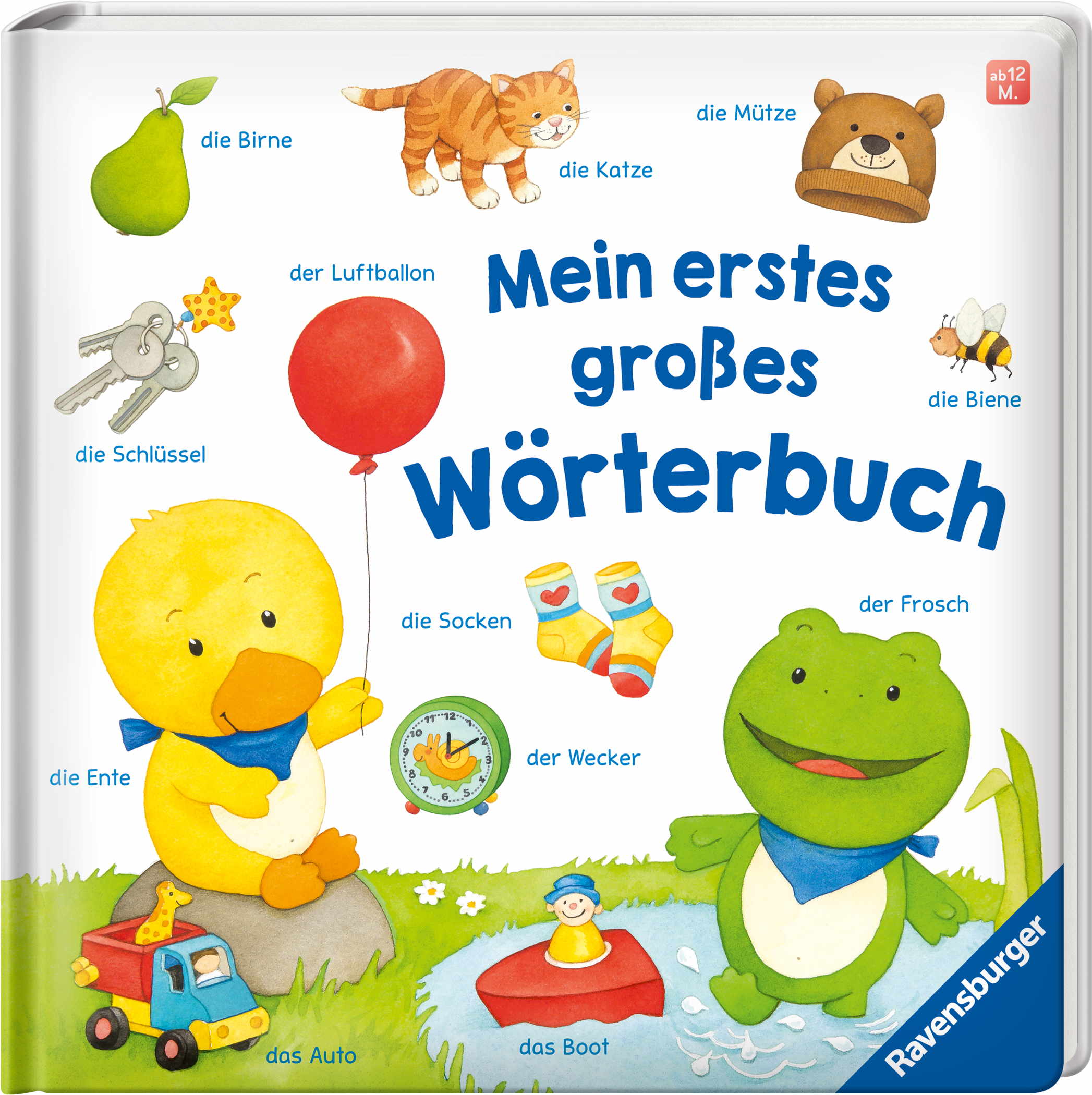 Ravensburger Buch Pappbilderbuch Spracherwerb Mein erstes großes Wörterbuch 42173