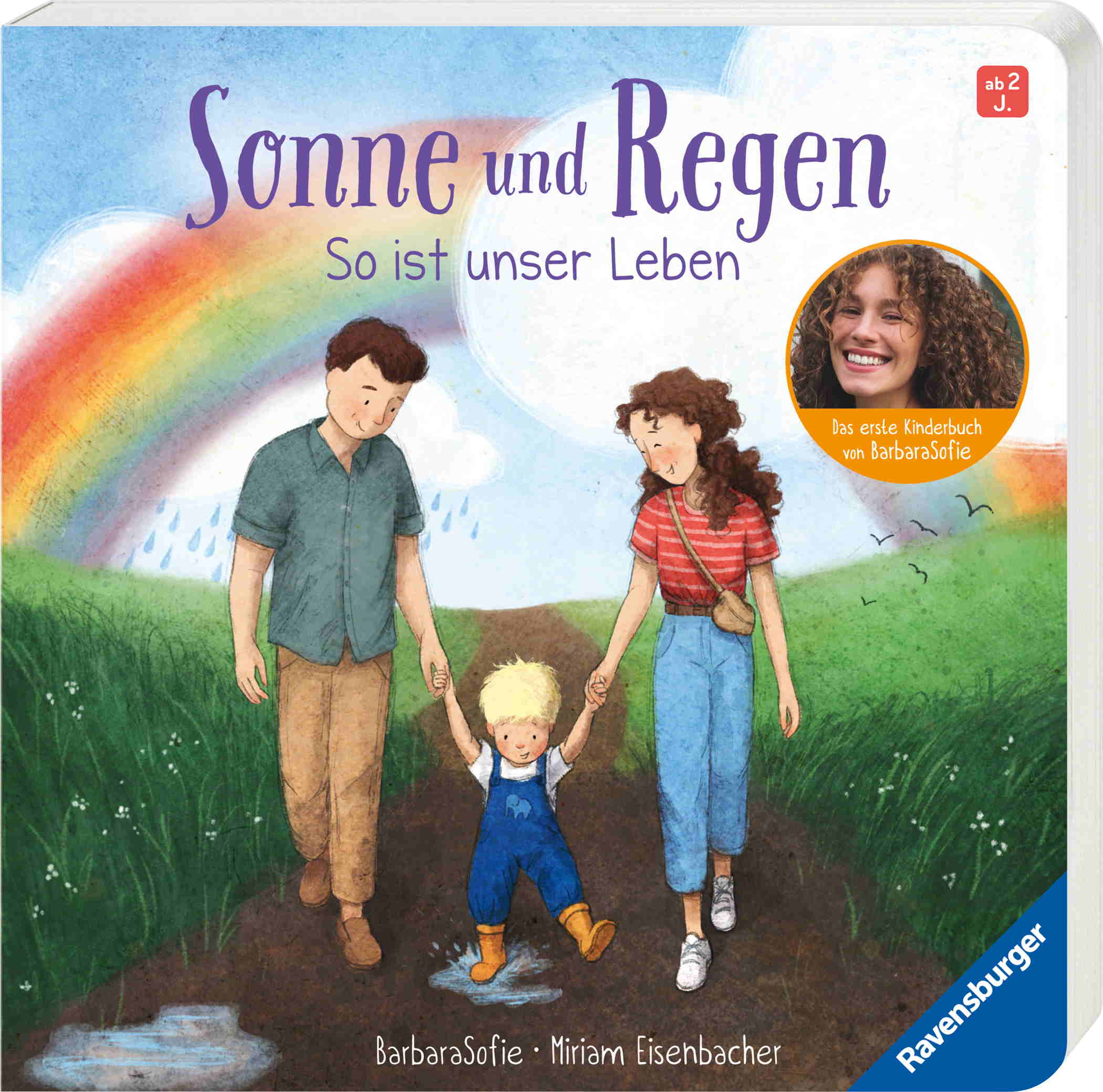 Ravensburger Buch Pappbilderbuch Vorlesen Sonne und Regen So ist unser Leben 42338