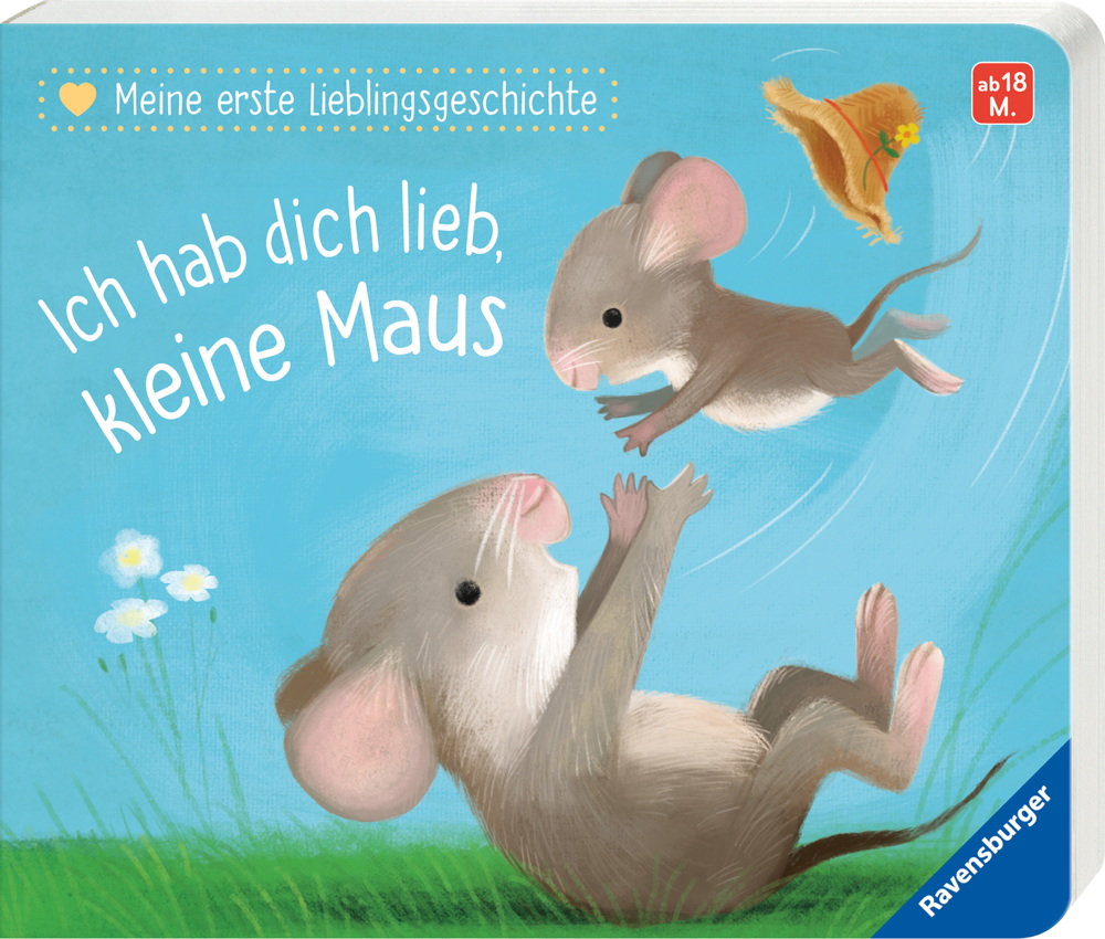 Ravensburger Pappbilderbuch Meine erste Lieblingsgeschichte Ich hab dich lieb, kleine Maus 43755