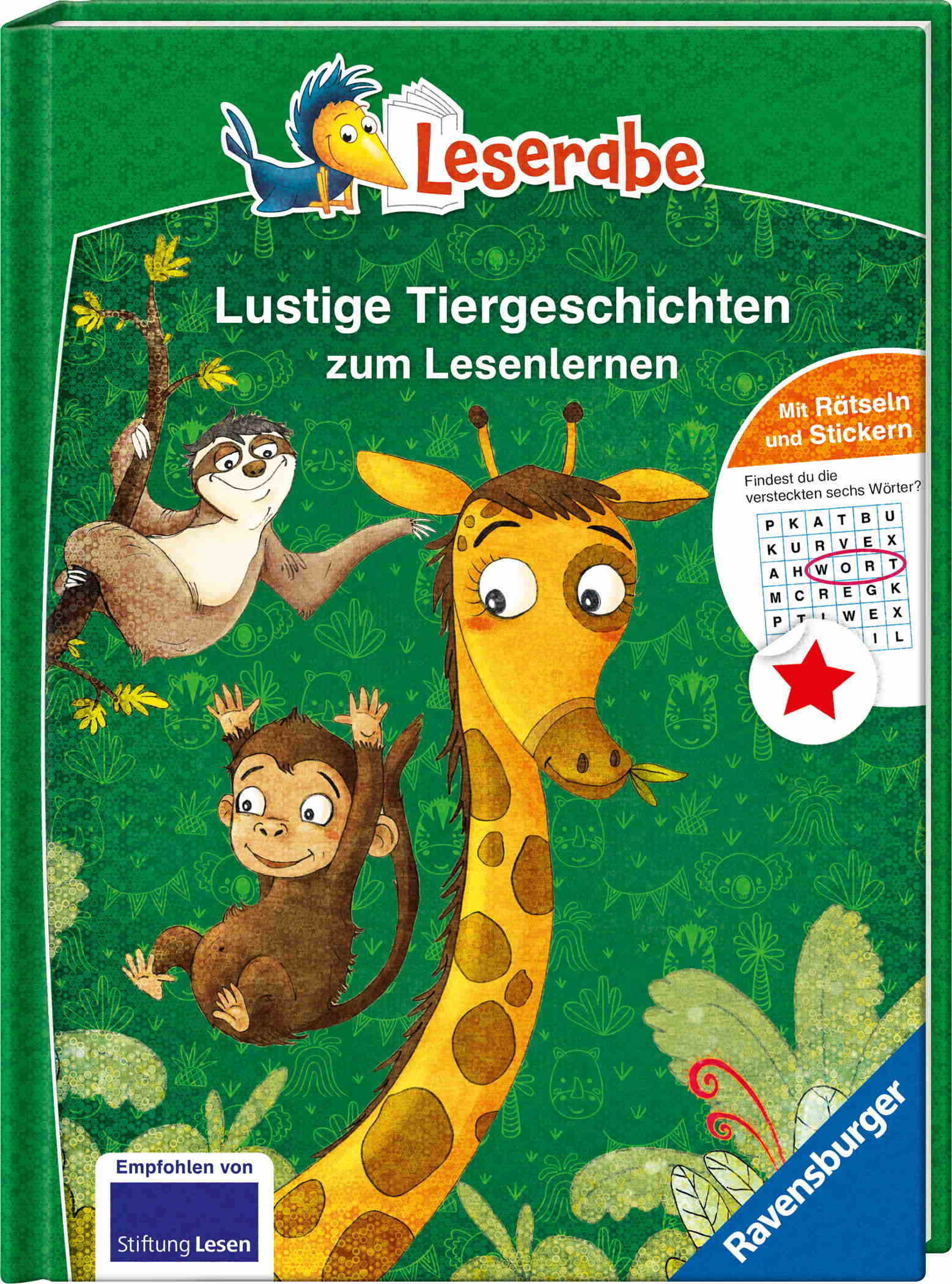 Ravensburger Buch Erstlesetitel Leserabe Sonderausgaben Lustige Tiergeschichten Lesenlernen 46358