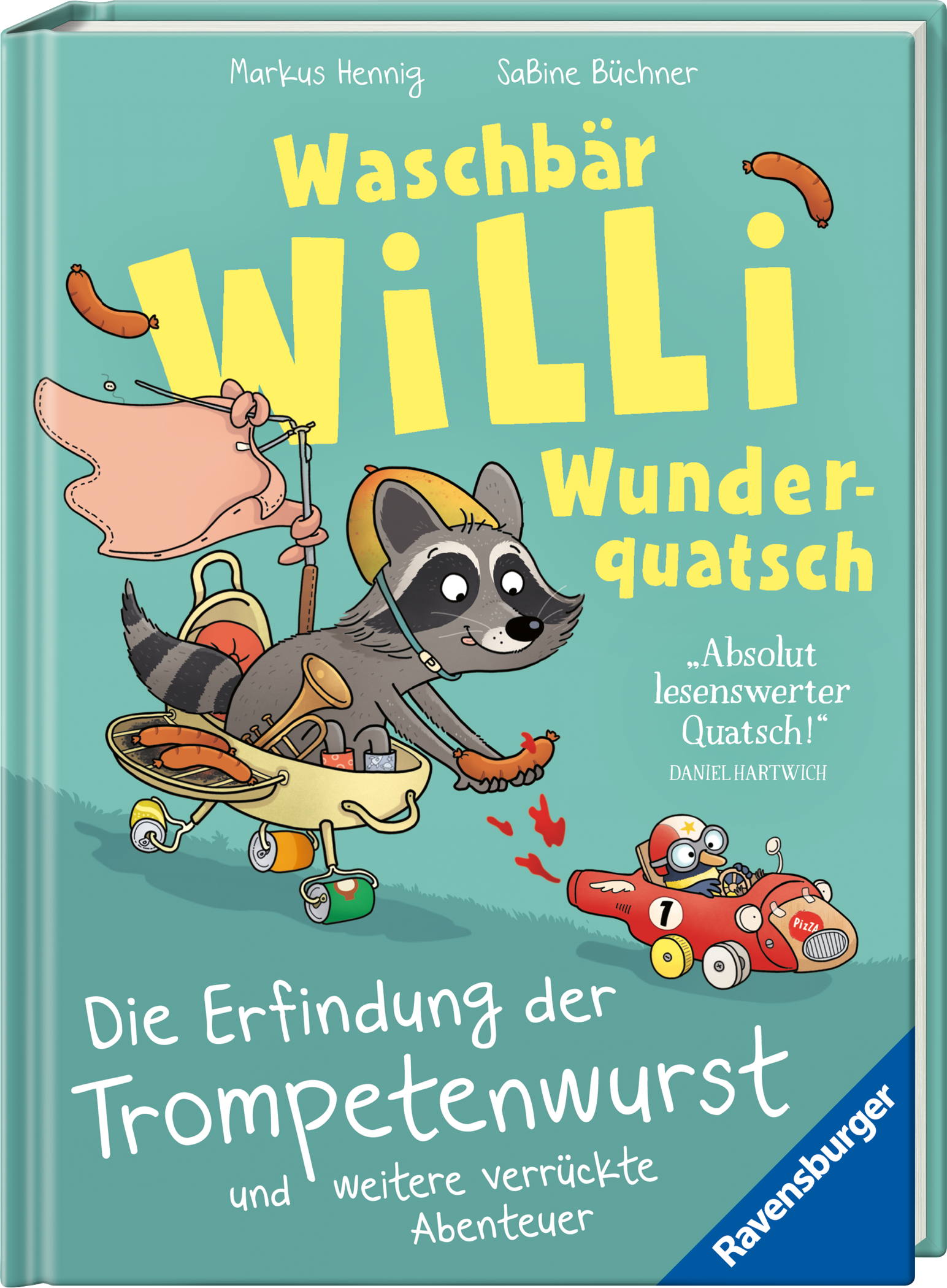 Ravensburger Buch Vorlesen Waschbär Willi Wunderquatsch Die Erfindung der Trompetenwurst 46390