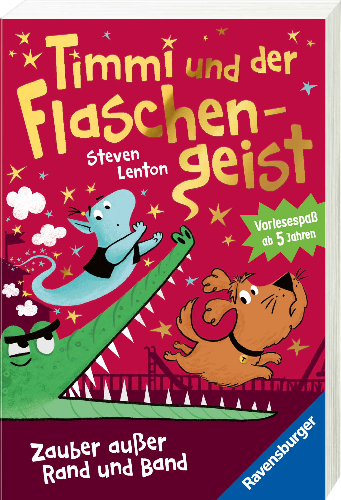 Ravensburger Buch Vorlesen Timmi und der Flaschengeist Band 2 Zauber außer Rand und Band 46481
