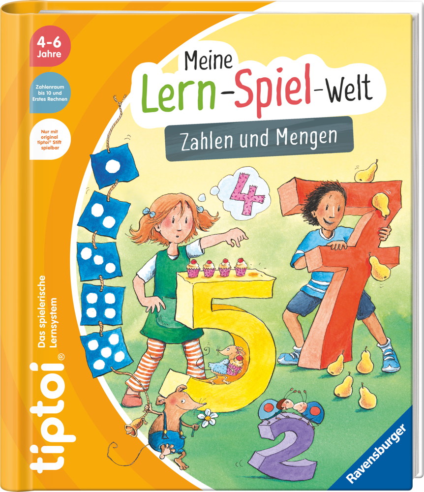 Ravensburger Buch tiptoi Sachbuch tiptoi Zahlen und Mengen 49275