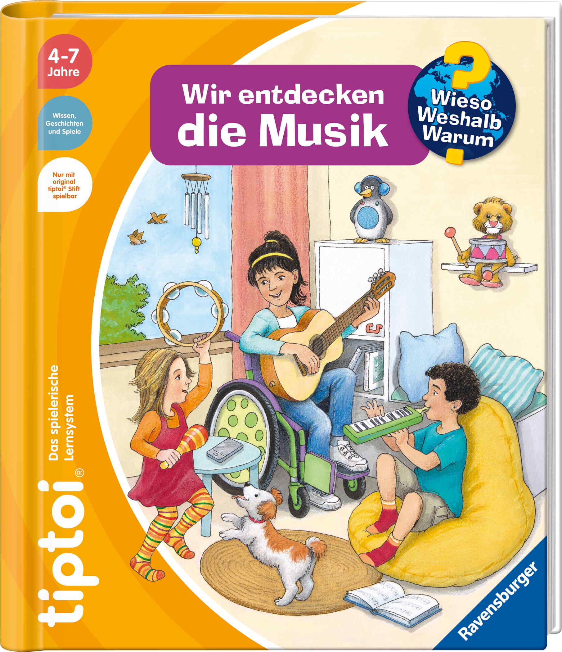 Ravensburger Buch tiptoi Wieso? Weshalb? Warum? Wir entdecken die Musik 49280