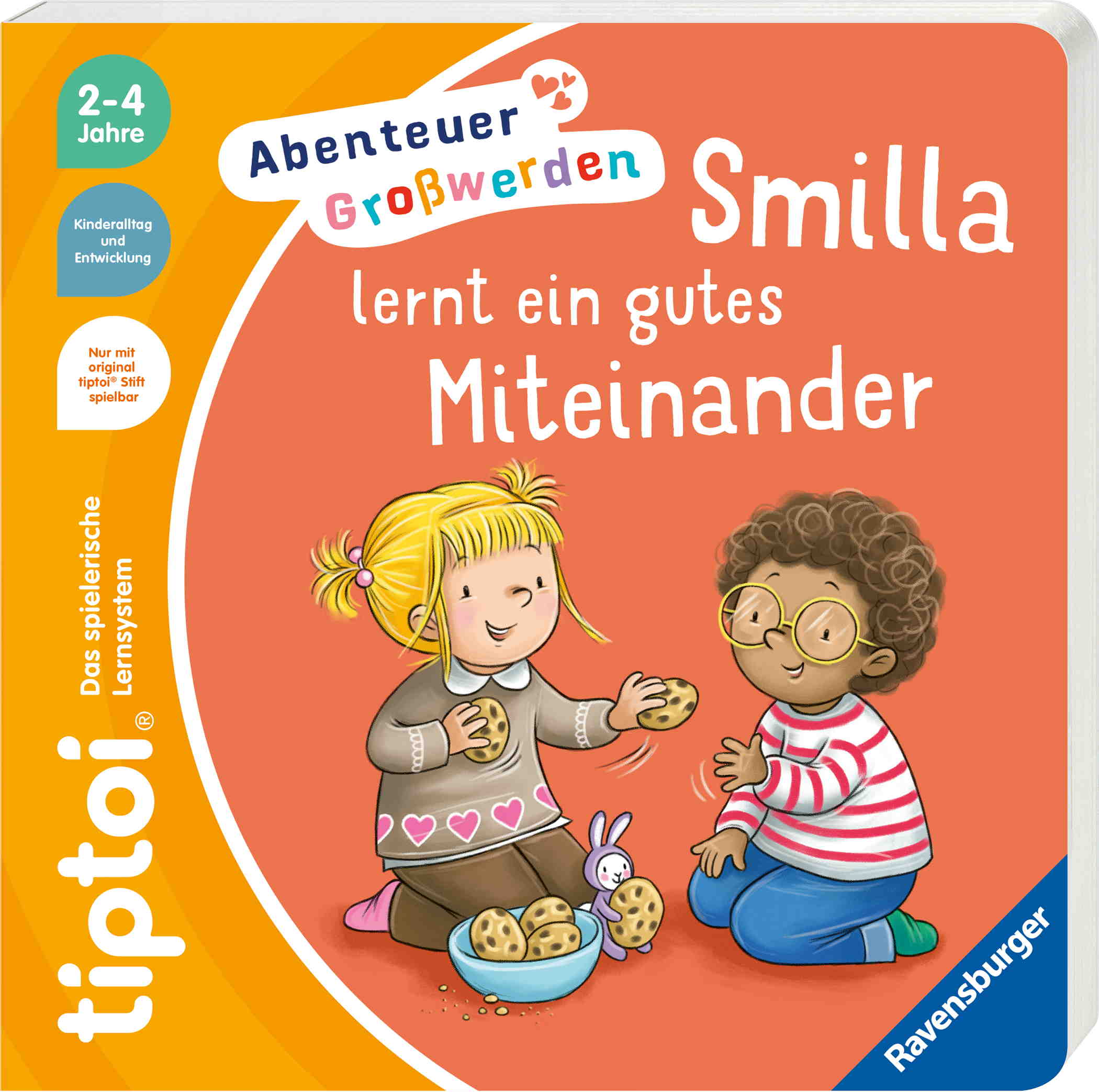 Ravensburger Buch tiptoi Abenteuer Großwerden Smilla lernt ein gutes Miteinander 49307