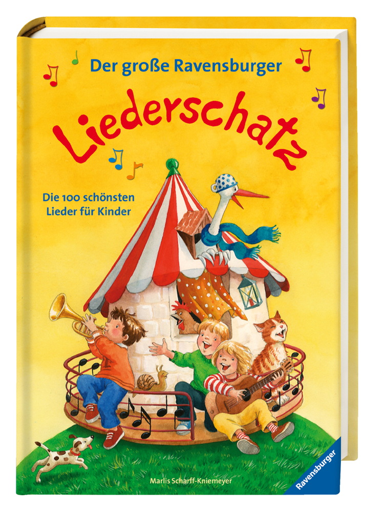 Ravensburger Buch Quiz und Rätsel Der große Ravensburger Liederschatz 55622