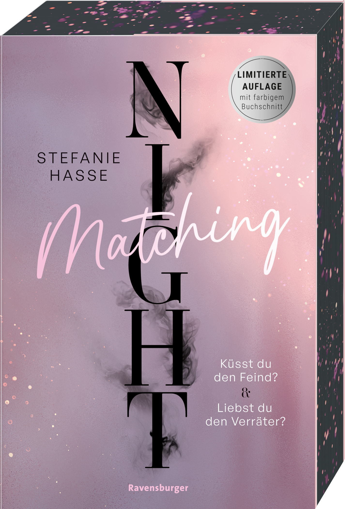 Ravensburger Buch Liebesroman Matching Night Küsst du den Feind? & Liebst du den Verräter? 58680