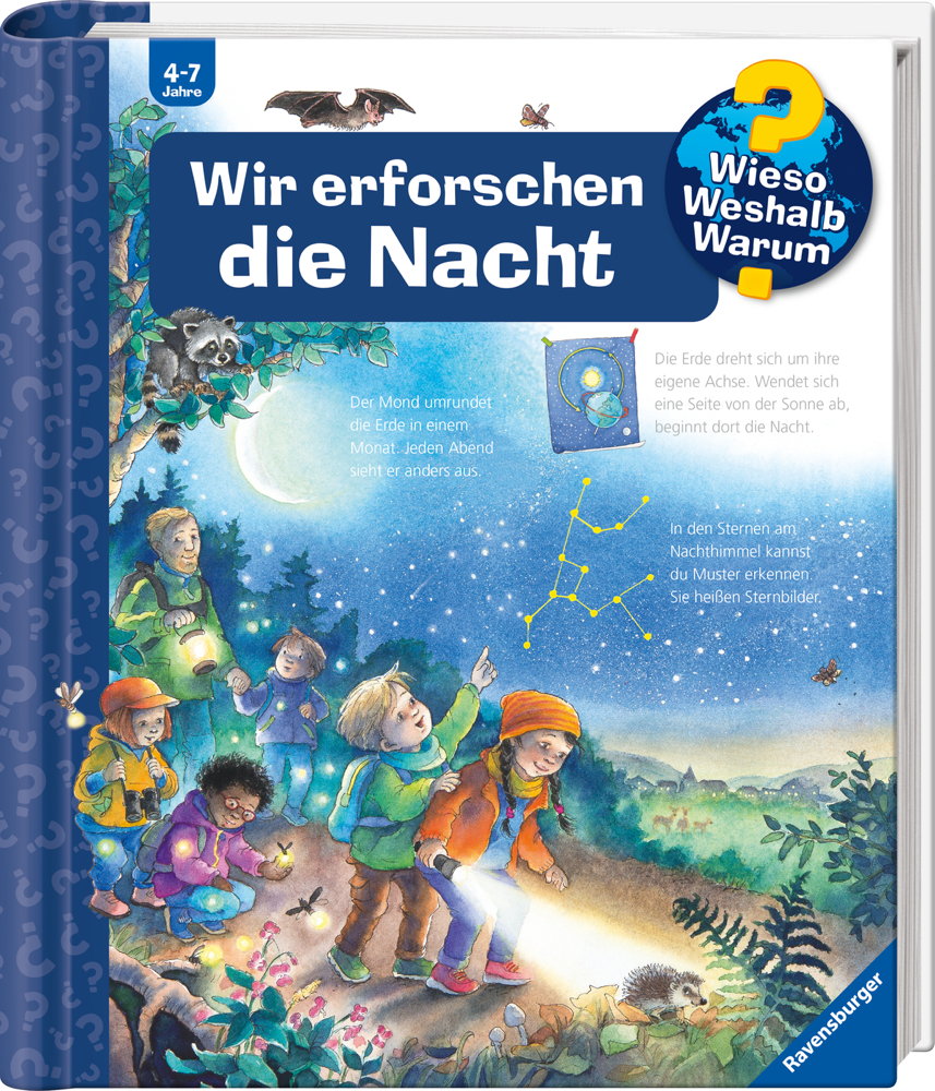 Ravensburger Buch Wieso? Weshalb? Warum? Wir erforschen die Nacht - Band 48 60008