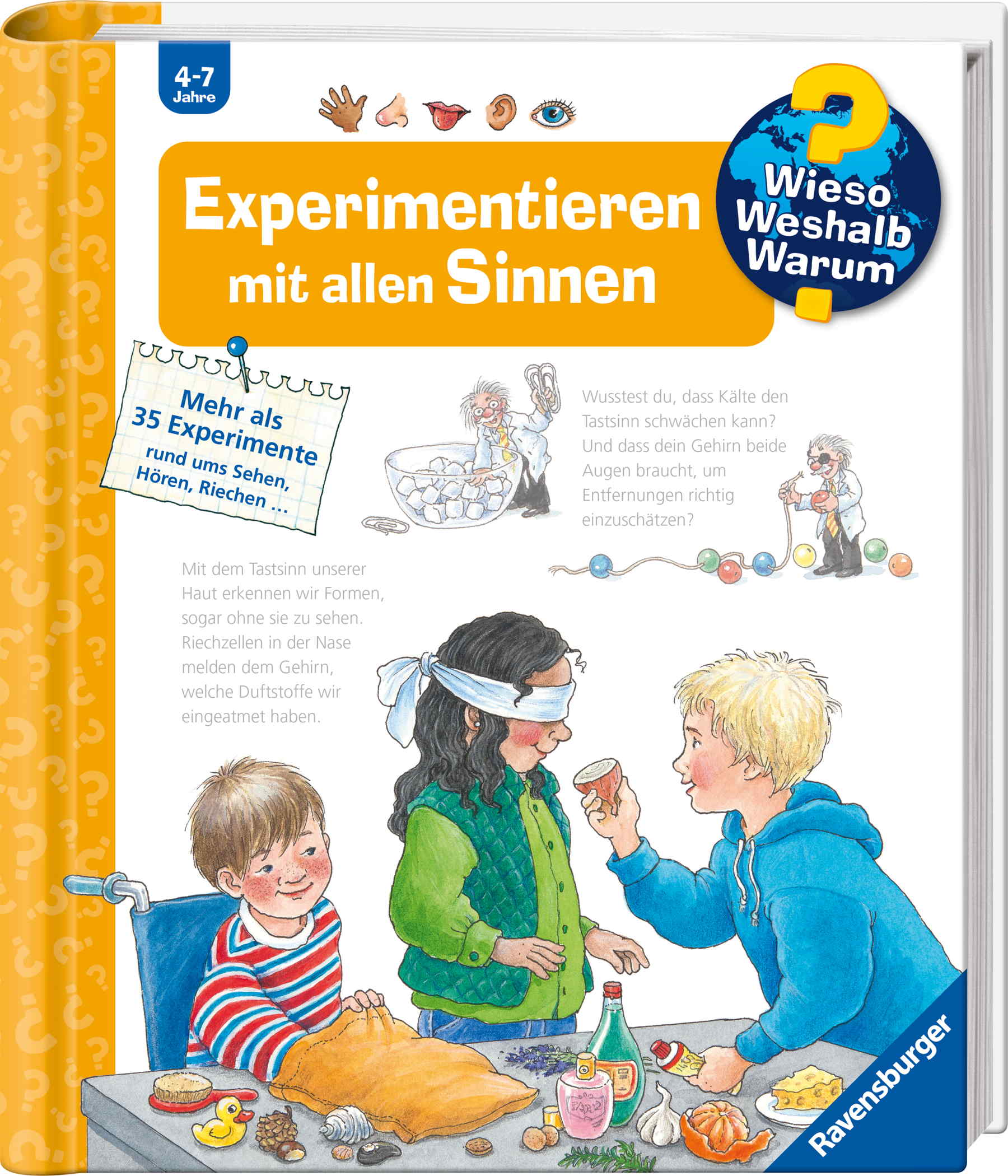 Ravensburger Buch Wieso? Weshalb? Warum? Band 31 Experimentieren mit allen Sinnen 60074