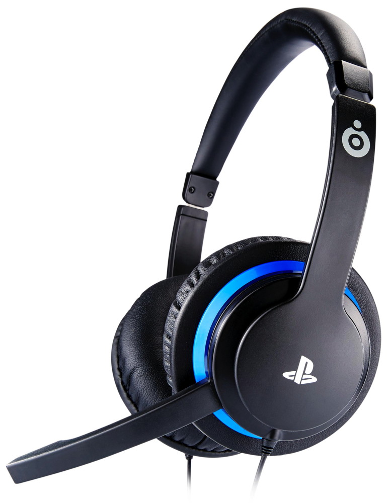 ps4 headset schwarz