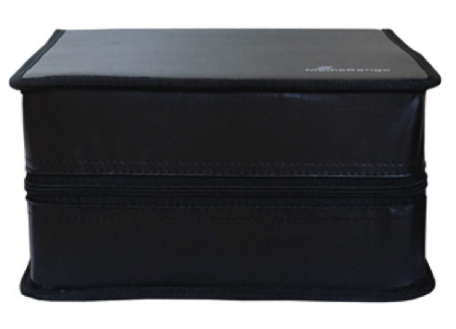 Mediarange Tasche Storage Wallet für 500 BD / CD / DVD in schwarz