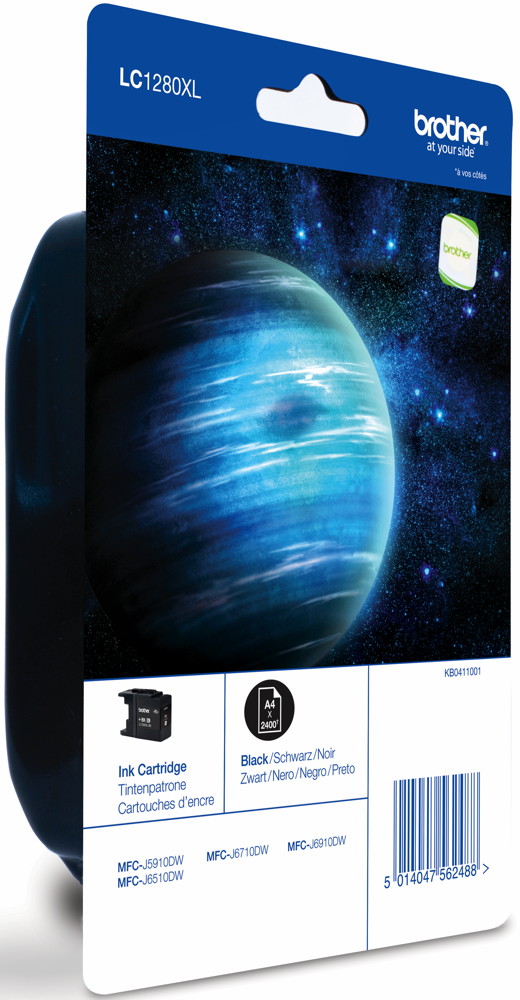 Brother Druckerpatrone Tinte LC-1280 XL BK black, schwarz